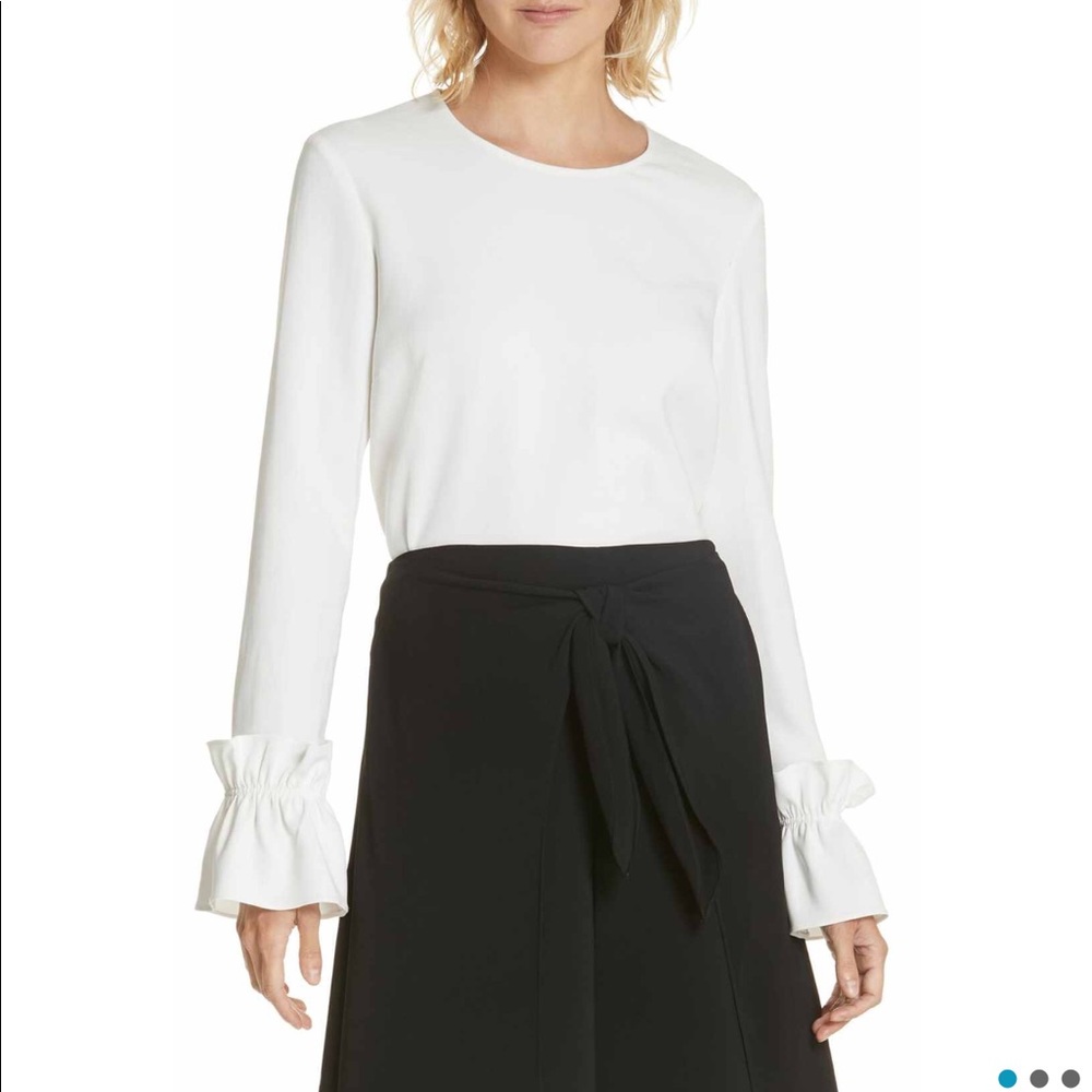 A.L.C ruffle cuff top